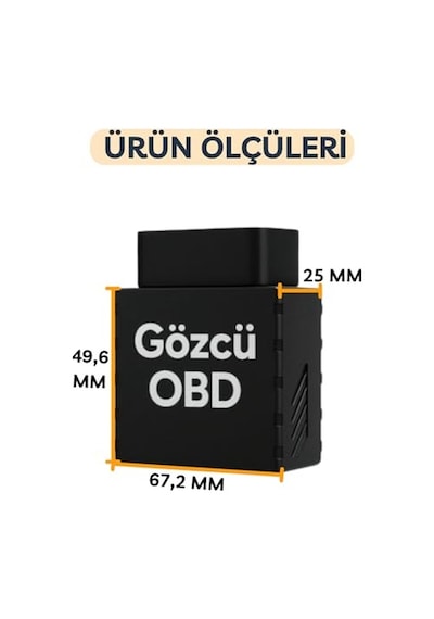 Ayrex Gözcü Mobil Obd Girişi Araç Gps Takip Cihazı Uyumlu Sistemi Anlık Konum Geçmişe Dönük Konum Takibi Geofe