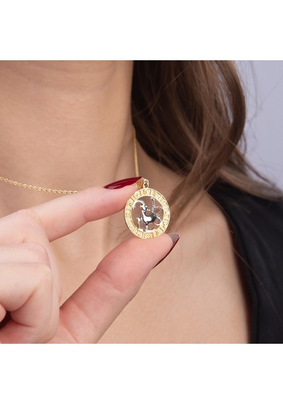 Oğlak Burç Altın Charm 2,68 Gr-6486