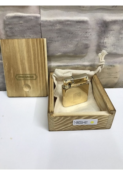 Promise Marka Muhtar Çakmağı Benzinli Sarı Gold