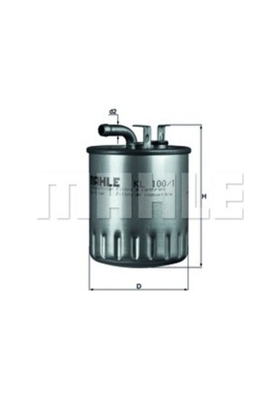Mahle-knecht-behr Kl1001 Yakıt Filtresi W168 9804 Vaneo 414 0205 Vito 638 99 03 Sprinter 901 902 903 904 905 0006 61109008052