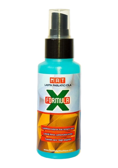 Formulax Mat Lastik Parlartıcı 250ml Mavi