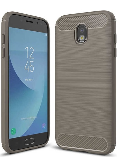 Galaxy J730 Pro Kılıf Zore Room Silikon Kapak Gri