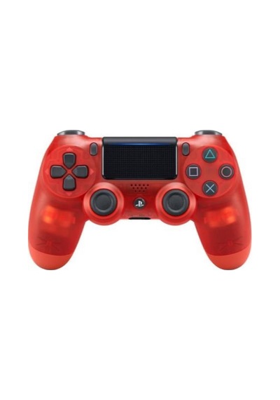 Elvita PS4 Uyumlu Joystick PS4 Uyumlu Kol V2 Kablosuz Crystal Red