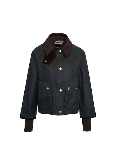 Barbour Cropped Beadnell Yağlı Ceket Sg51 Sage-ancient Yeşil