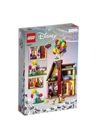 LEGO® | Disney Pixar “Yukarı Bak” Evi 43217-9 Yaş ve Üzeri Çocuklar için Yaratıcı Oyuncak Yapım Seti (598 Parça)