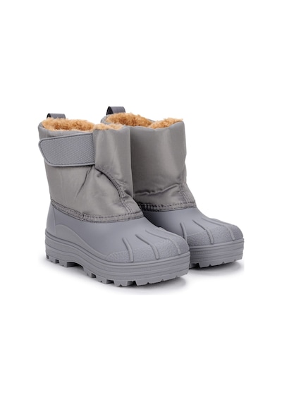 Igor W10259 Neu Erkek/kız Çocuk Su Geçirmez Yağmur Kar Botu Gri