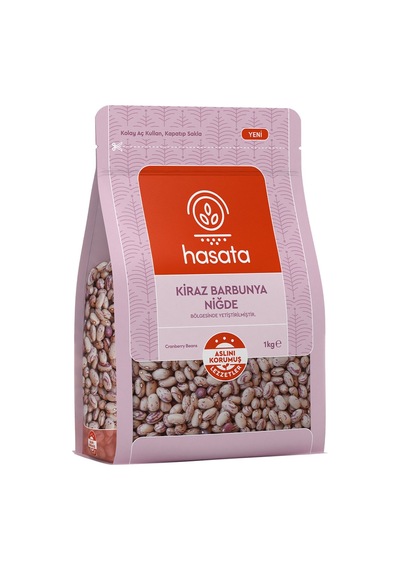 Hasata Niğde Kiraz Barbunya 1 Kg - 8 Adet Tarı