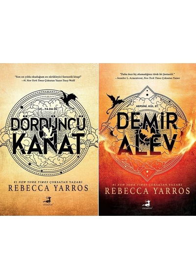 Dördüncü Kanat - Demir Alev 2 Kitap Set - Rebecca Yarros