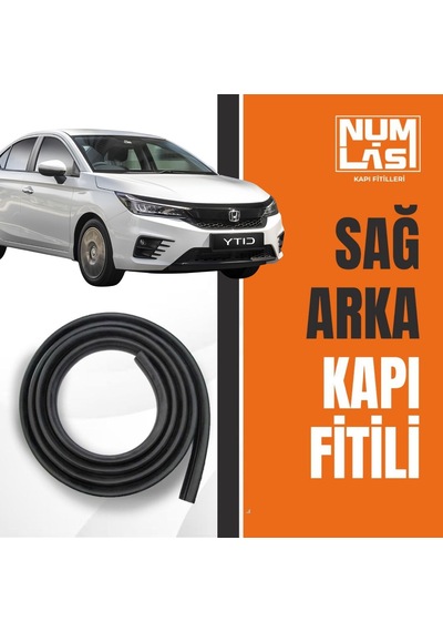 Honda City 2020-2025 Sağ Arka Kapı Fitili-a Kalite-numlas-nm6068