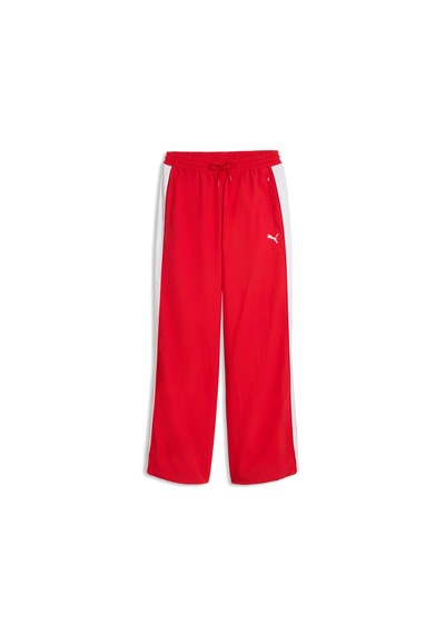 Puma T7 Unısex Geniş Kesim Eşofman Altı 629594 11 Kırmızı