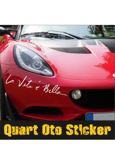 Hayat Güzeldir, La Vita E Bella Araba Sticker, Oto Sticker (262667937)
