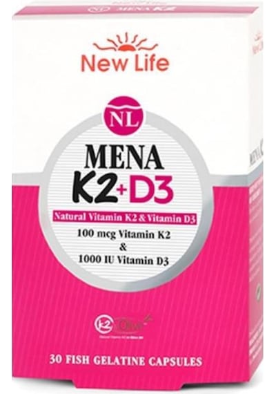 Mena K2+d3 Vitamini 30 Kapsül