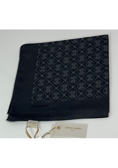 Pierre Cardin Elegans Monogram Eşarp - 1090750 -913 Füme Füme