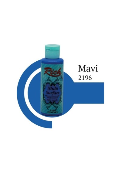 Multi Surface 2196 Mavi Akrilik Boya 130 Cc Diğer