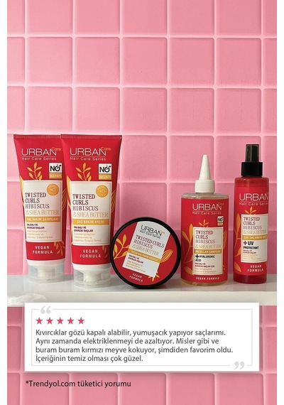Urban Care Hibiscus & Shea Butter Sıvı Saç Bakım Kremi 200 ML