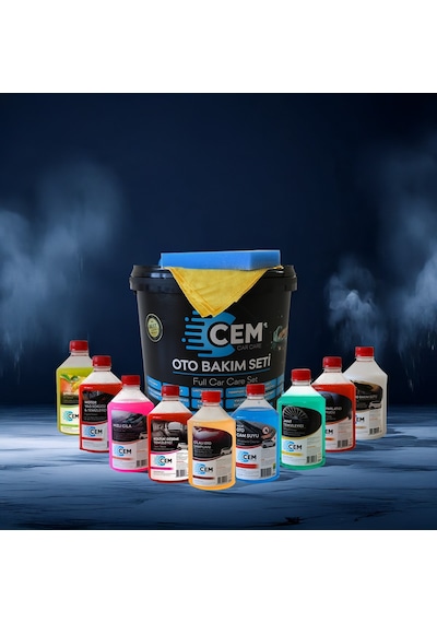 Cem Full Oto Bakım Seti 12 Parça