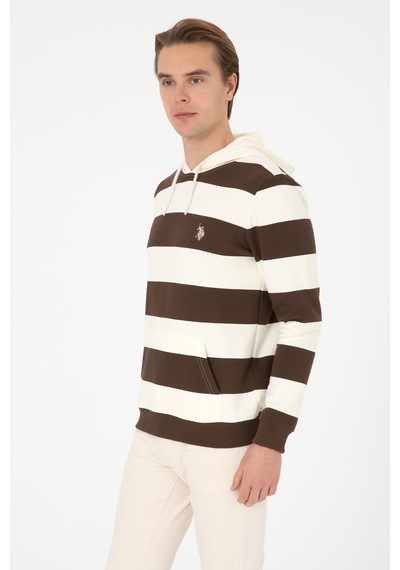 U.s. Polo Assn. Erkek Kahverengi Sweatshirt 50316366-vr029 Kahverengı
