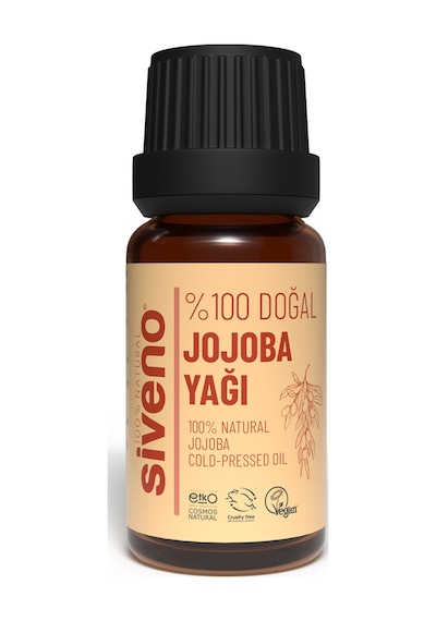 Siveno %100 Doğal Jojoba Yağı Soğuk Sıkım 10 ML