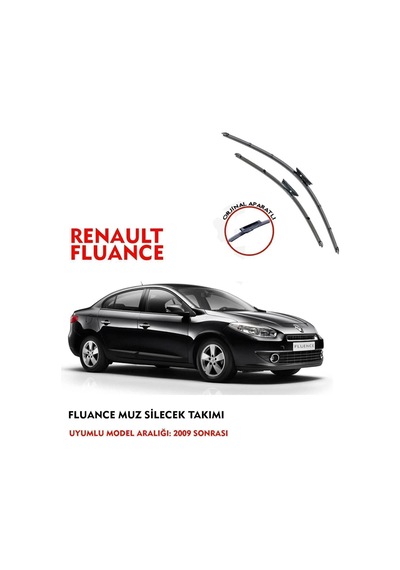 Fluance Ön Cam Silecek Silgi Silgeç Takımı 1.5 1.6 Motor 2009 Sonrası 2011 2012-2013 Model Için Iletişime Geçiniz