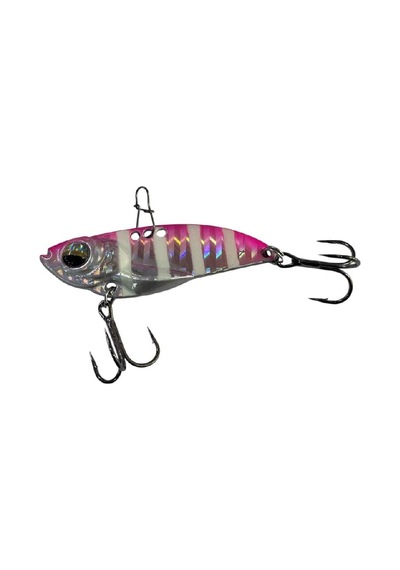 Powerex Vibex 5gr 4.5cm Vibrasyon Jig Yem Pink Zebra Glow