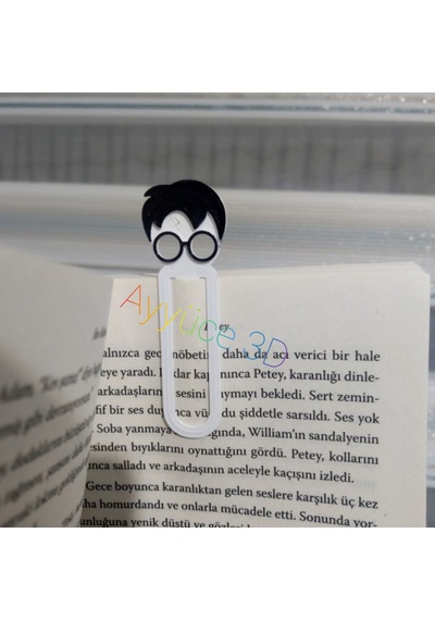 Ayyüce 3d, Harry Potter Kafa Figürlü Kitap Ayracı
