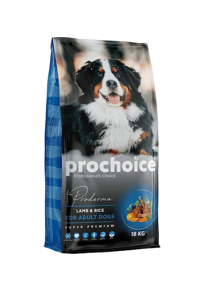 Prochoice Proderma Kuzu Etli ve Pirinçli Yetişkin Köpek Maması 18 KG