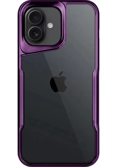 Newface Apple İphone 16 Kılıf Boyi Silikon Kapak - Derin Mor