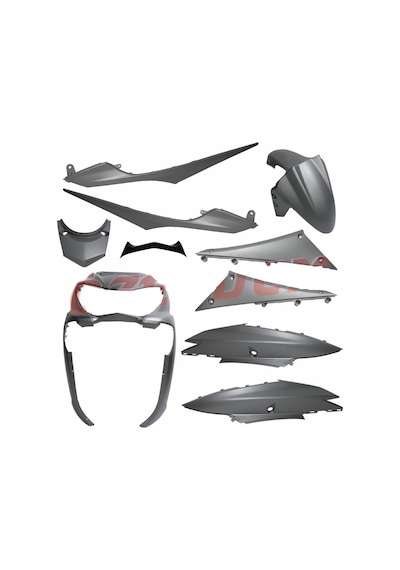 Rks Newlight 125 Kaporta Seti 10 Parça Gri