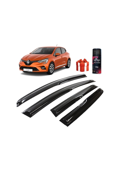 Clio 5 Mügen Cam Rüzgarlığı Hb 2019 Sonrası 4 Lü Takım+koku