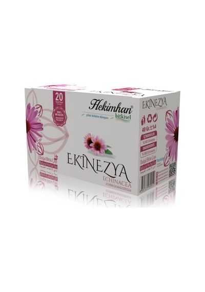 Hekimhan Bitkisel Ekinezya Doğal Bitki Süzen Poşet Çay 20 x 2 G