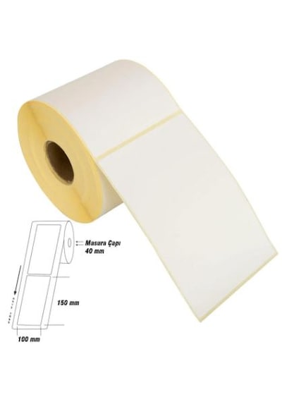 100x150mm Eko Termal Barkod Etiketi 250 Adet