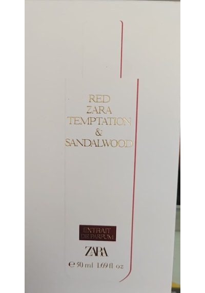 Red Zara Temptatıon & Sandalwood Extraıt De Parfum 50 Ml 1.7 Fl. Oz . Odunsu