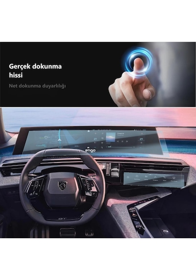 Peugeot 5008 Gt Ekran Koruyucu 21 İnç İ-cockpit Klima Ekranı
