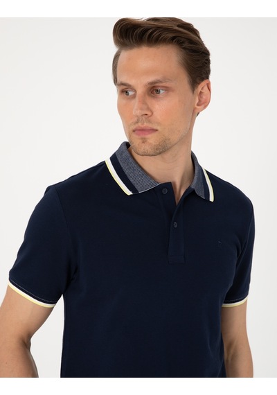Pierre Cardin Erkek Lacivert Tişört 50310203-vr033 Lacivert