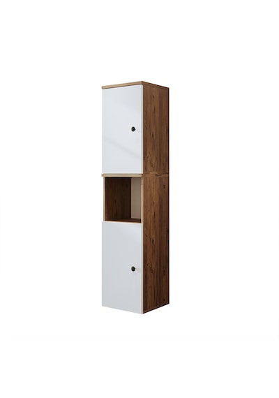 Banyo Dolabı Mat Mdf 150 X 35 Cm Banyo Boy Dolabı Atlantik Çam - Beyaz Banyo Dolabı Mat Mdf 150 X 35 Cm Banyo Boy Dolabı Atlantik Çam - Beyaz