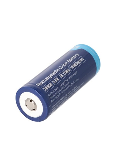 Xtar 26650 5200Mah. 3.6V 3.7V Li Ion Pil. Pcb Korumalı. 26.5X