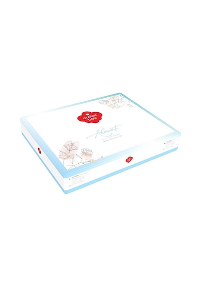 Cotton Box Alaçatı Çift Kişilik Nevresim Takımı Galano Lacivert