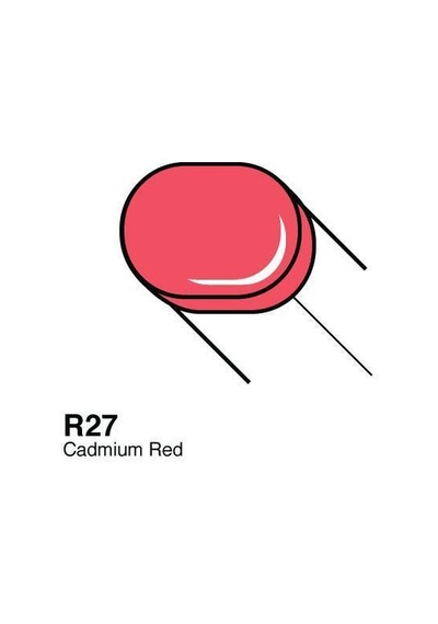 Copic Sketch Marker - R27 - Cadmium Red