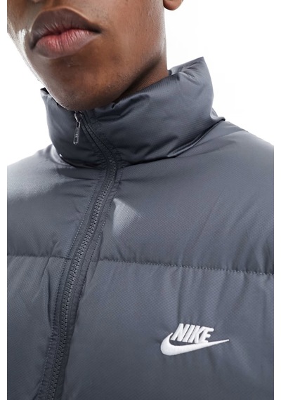 Nike Clup Puffer Synthetic Fill Full Zip Loose Fit Men's Jacket Erkek Bol Kesim Suitici Mont Gri Fb7368-068 Nike Clup Puffer Synthetic Fill Full Zip Loose Fit Men's Jacket Erkek Bol Kesim Suitici Mont Gri Fb7368-068
