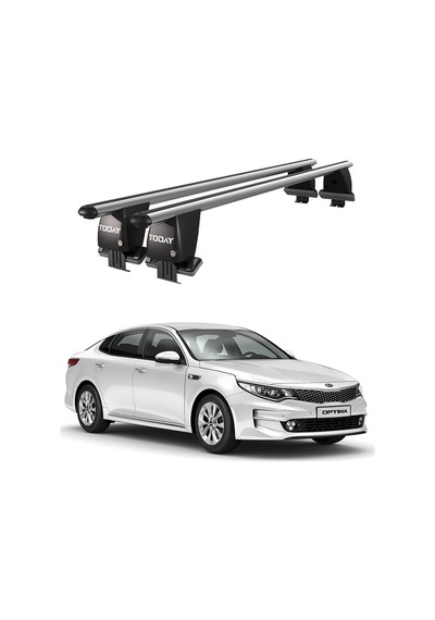 Kia Optima Jf 2015 Ve Sonrası Oluksuz Kilitli Ara Atkı Port Bagaj Tavan Barı