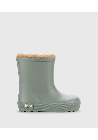 İgor Igor W10306-403 Yogi Borreguito Unisex Çocuk Yağmur Çizmesi Yeşil