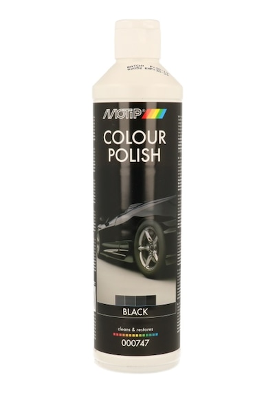 Motip Colour Polısh Black 500 Ml Siyah Cila