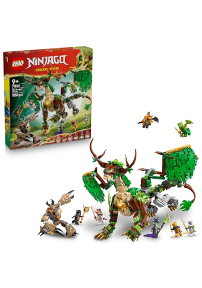 LEGO® NINJAGO® Yaşam Ejderhası 71859 - 9 Yaş ve Üzeri Çocuklar için 8 Minifigür İçeren Yaratıcı Oyuncak Yapım Seti (1050 Parça)