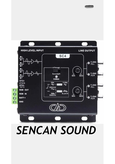 Dd Audio Sc4 Rca Dönüştürücü Deck Çevirici Amerikan