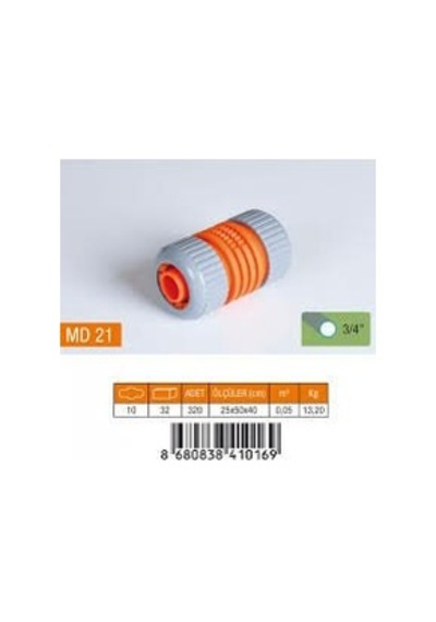 Medalyan Md-21 Lüks Hortum Eki 3/4 10x32- 10'li Paket