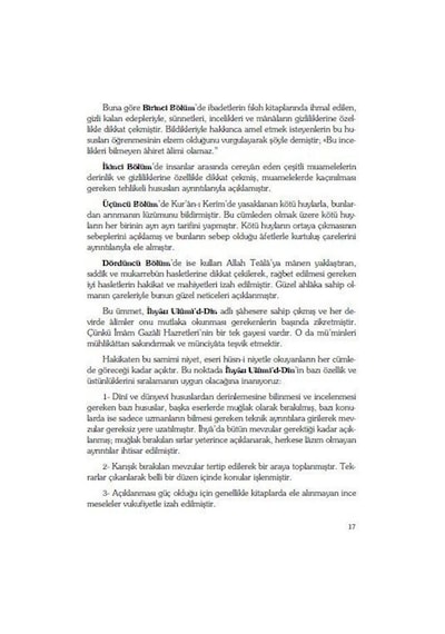 İhya-u Ulumid'd-Din Tercümesi Büyük Boy (8 Cilt) / İmam Gazali