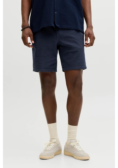 Jack & Jones Jpstjaıden Waffle Dokulu Erkek Şort Lacivert