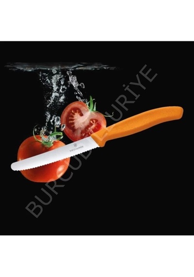 3 Lü Turuncu Küt Bıçak Set 6.7836.l119 11 Cm.