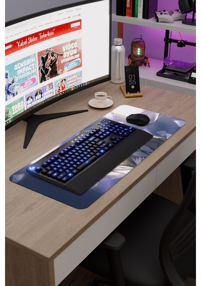 Bungou Stray Dogs Anime V2 - 70x30 Xl Gaming Kauçuk Kaymaz Taban Mouse Pad Fare Altlığı