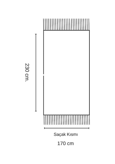 Miracolo Home Ekru Pamuklu Dekoratif Koltuk Örtüsü Set 170x230 Boyutlu Optimal Kaymaz Tasarım 2 Adet